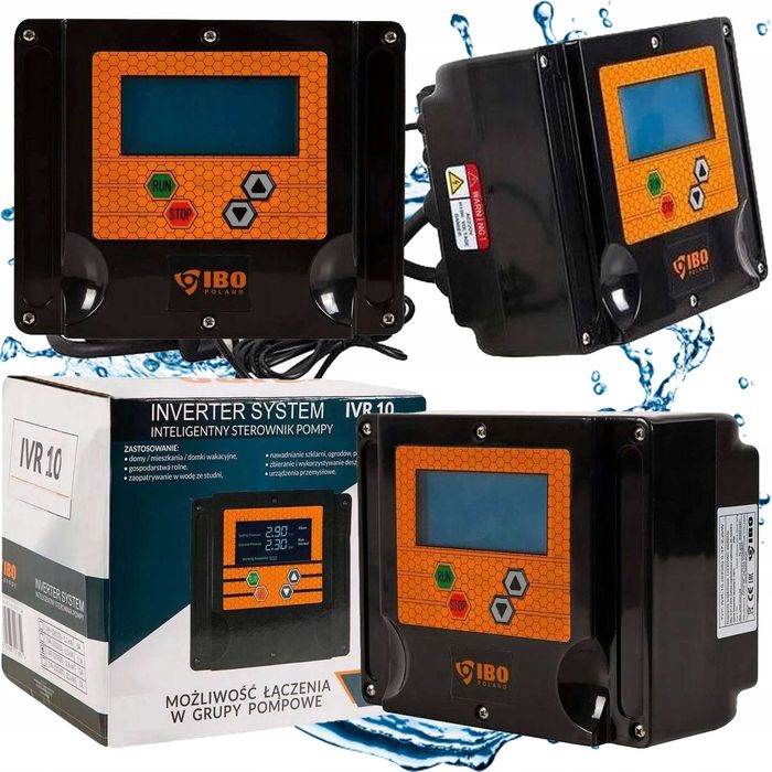 Falownik pompy IVR 10 - 030S (0,37-2,2kW, 230V/ 12A) IBO