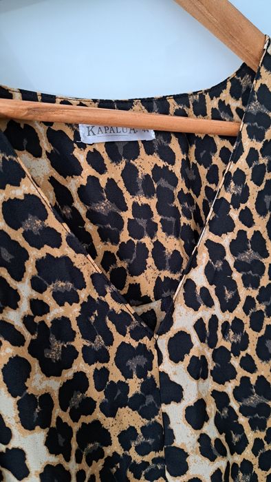 Sukienka letnia panterka