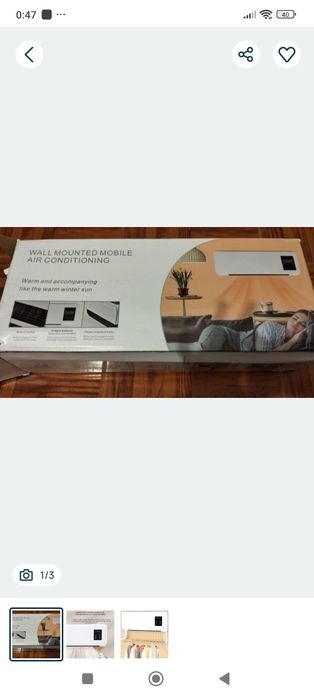Ar condicionado novo