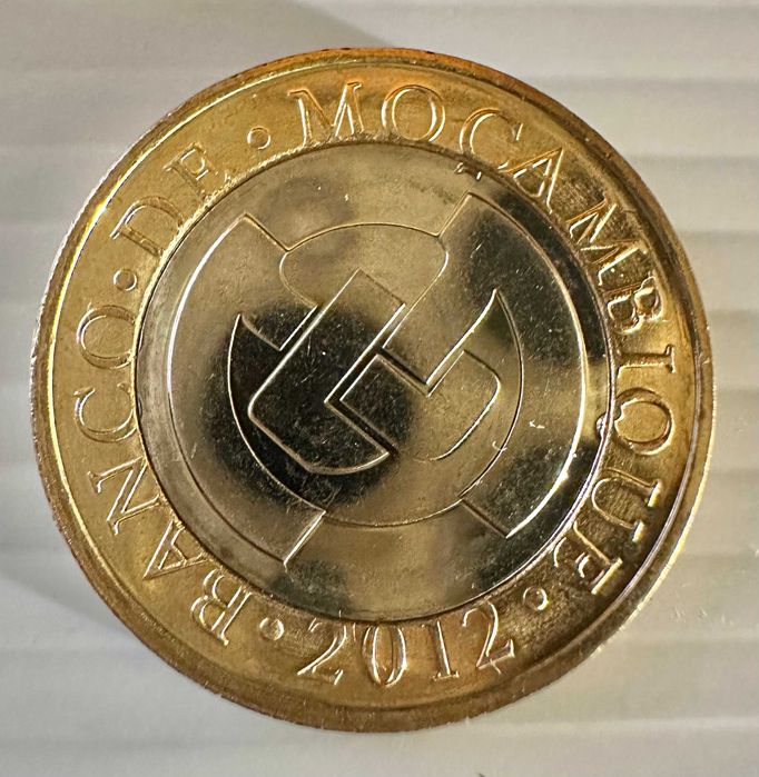 Moçambique 10 Meticais de 2012 MOEDA NOVA SEM CIRCULAR UNC