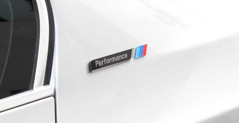 Наклейка на крыло стекло BMW Performance E36 E38 E39 E60 E90 F10 БМВ