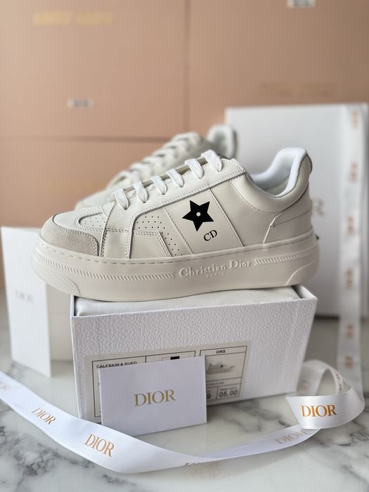 Sneakersy Dior Star White