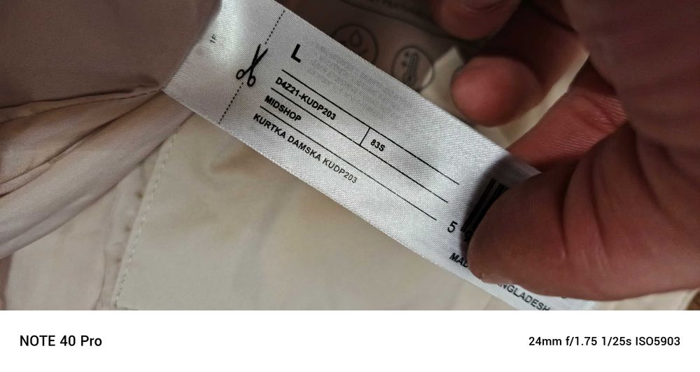 Kurtka puchowa 4F L ( XL ?) damska zimowa