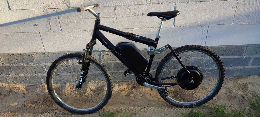 Rower elektryczny full!, projekt do dokończenia. Pionki • OLX.pl