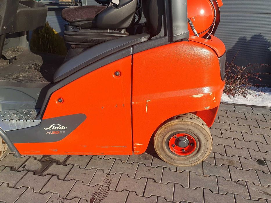 Wózek widlak LINDE H20T evo 2860h 20r Triplex wolny skok H18 H16 H25