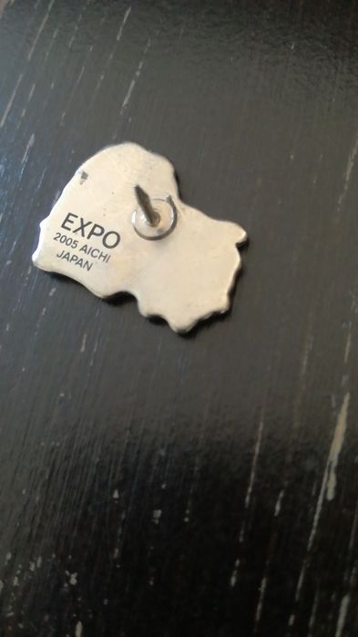 Pin das Mascotes oficiais da Expo Aichi Japão
