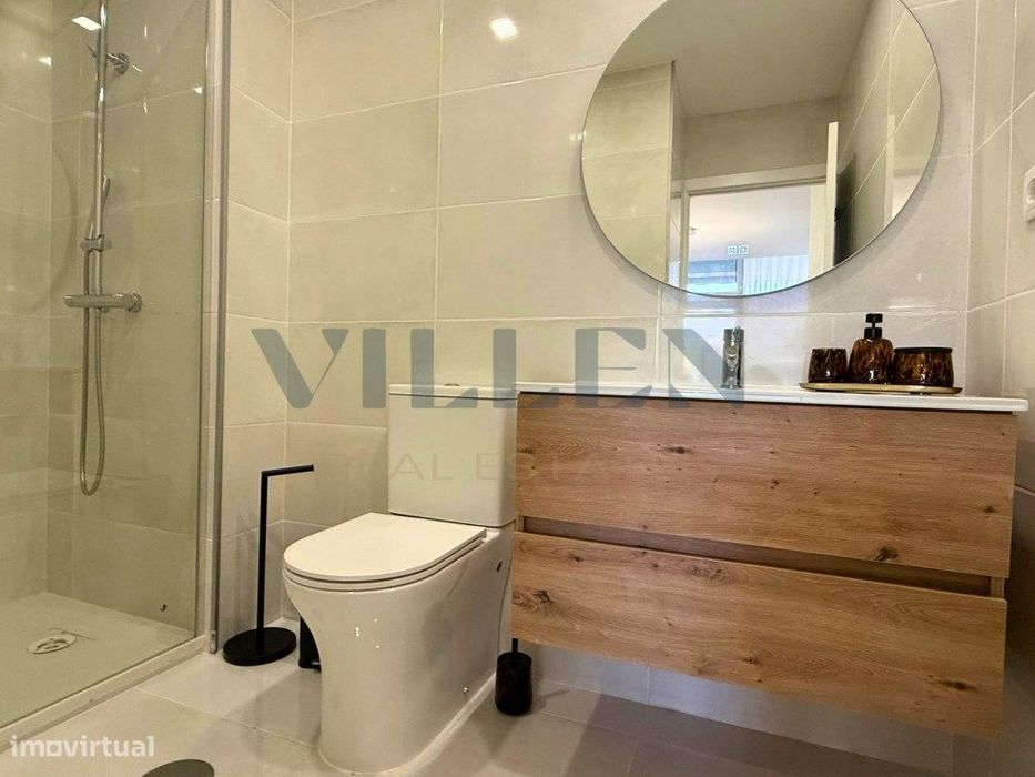 Apartamento T1 mobilado no centro da Trofa