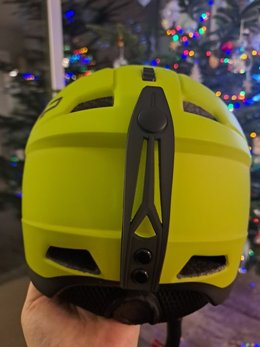 Nowy kask narciarski CMP z goglami przełbicą r. M 54-56