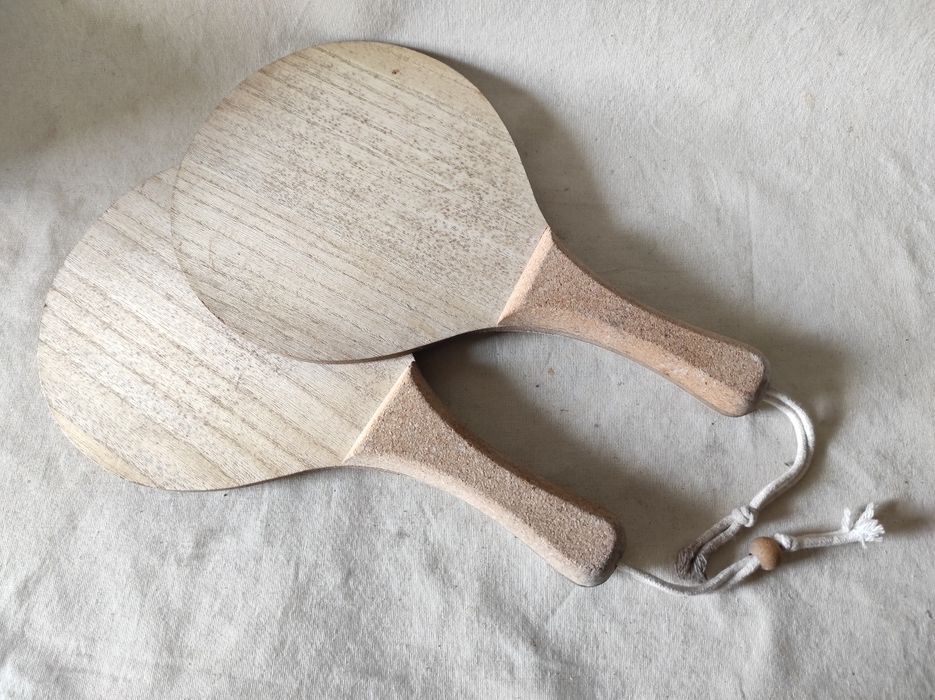 Paletki rakietki drewniane rakietki do tenisa plażowego i do stołowego