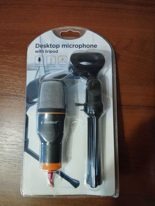 Мікрофон Gembird MIC-D-03 настільний микрофон