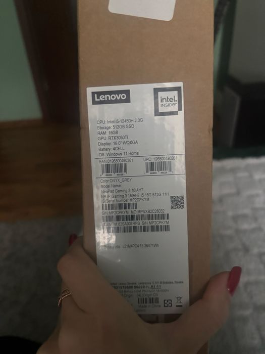 Laptop lenovo ideapad gaming3