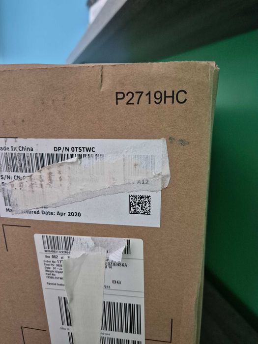 Monitor 27" Dell P2719HC LED IPS FullHD - Rezerwacja