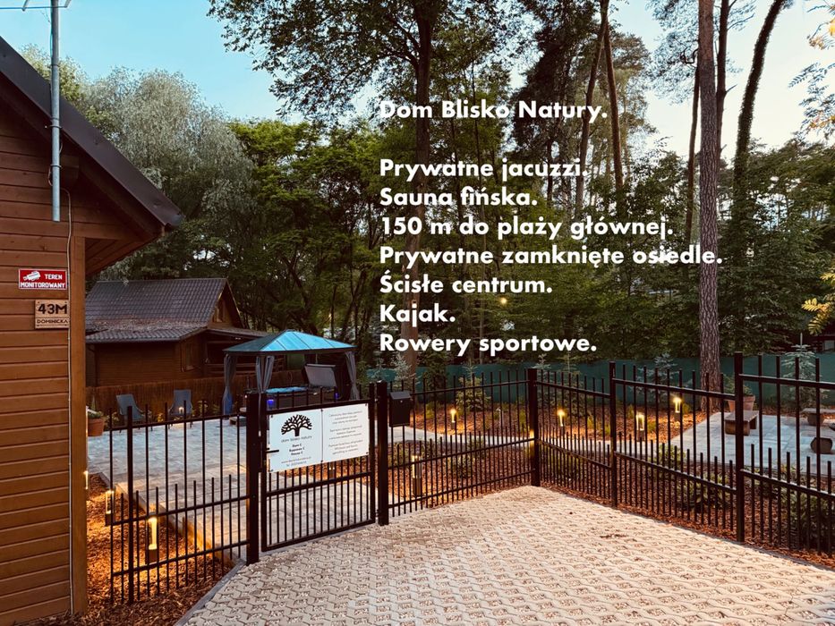 Prywatne jacuzzi + sauna. Boszkowo Letnisko. Wolny od 31.08.26