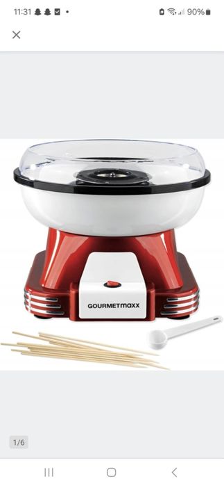 Maszyna do waty cukrowej Gourmetmaxx