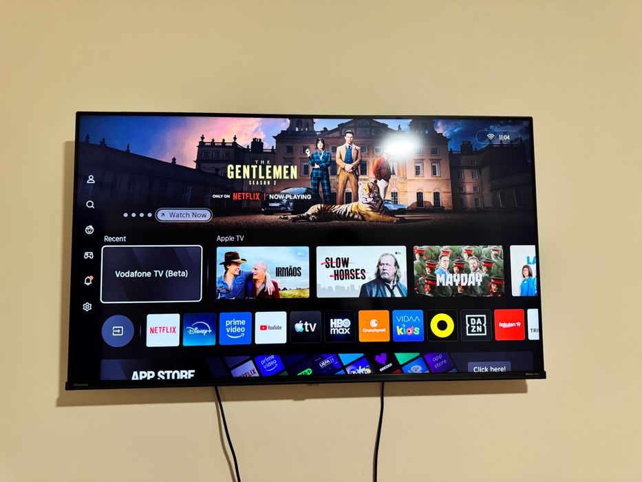 Televisão Hisense 43" 43A6N DLED UHD Smart TV 4K HDR10+