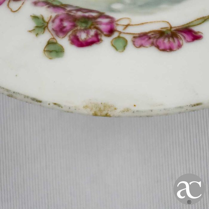Prato de doce em porcelana Vista Alegre, circa 1900