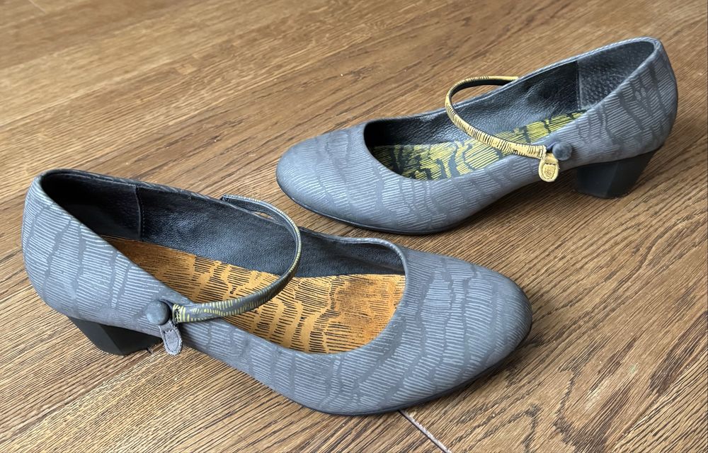 Camper twins туфлі в стилі мері джейн шкіра р.40(26 см)