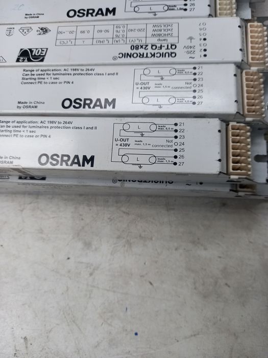 Balastros eletronicos, para lâmpadas T5