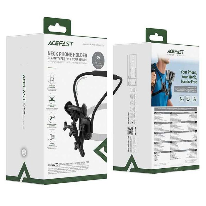 Держатель смартфона для съемки без рук на грудь ACEFAST E33