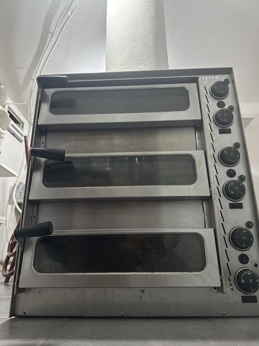 Forno de Pizza Profissional XIDOME – 3 Níveis