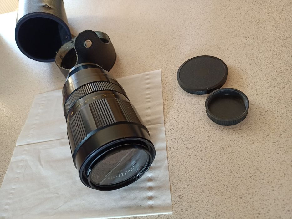 Obiektyw Jupiter-21M 4/200 świetny Zeiss