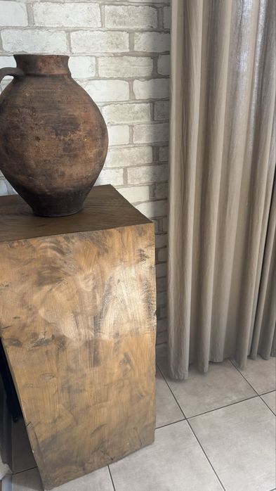 Тумбы с натурального спила дерева