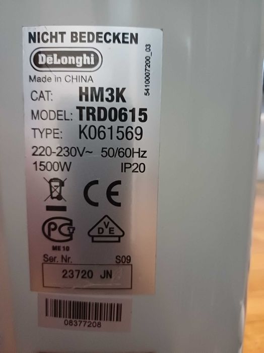 Aquecedor Delonghi - duas unidades