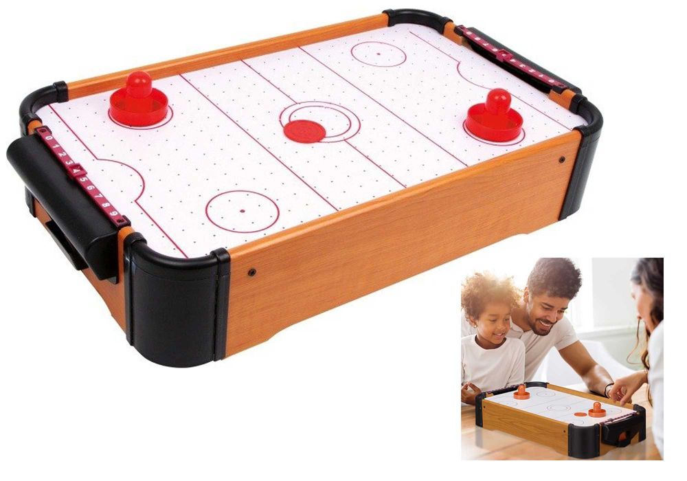 Cymbergaj mini gra airhockey nadmuch powietrzny air Hokej