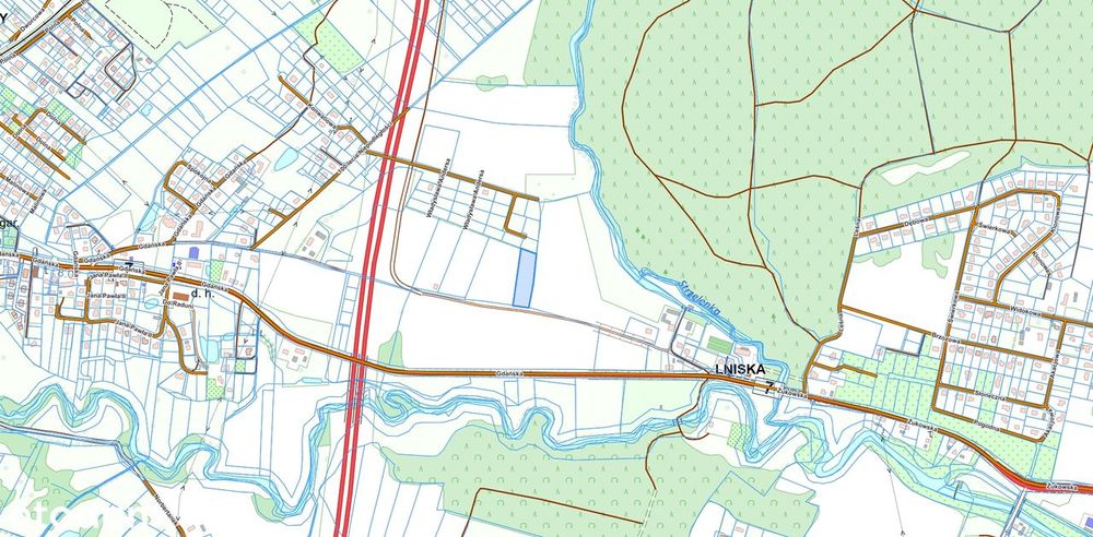 Działka 5000 m² w mieście, blisko natury z Decyzją o warunkach zabud.