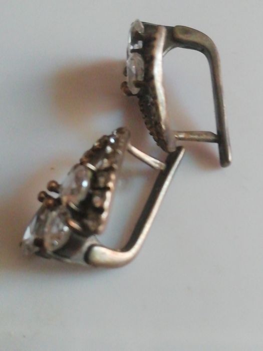 Серебряные серьги