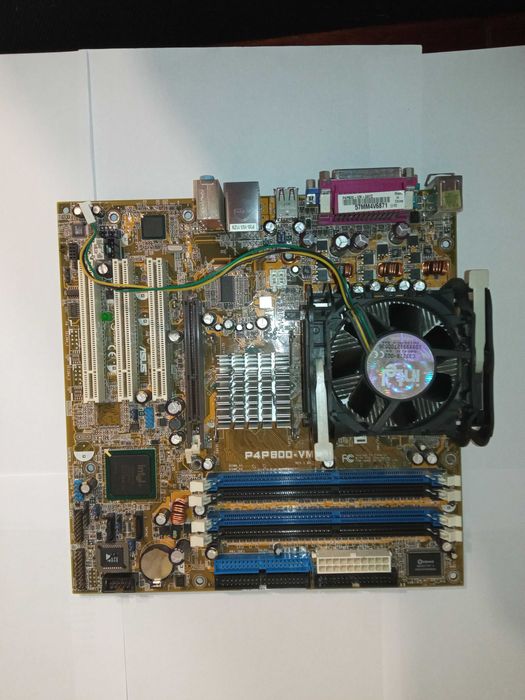 Материнская плата P4P800-vm ASUS