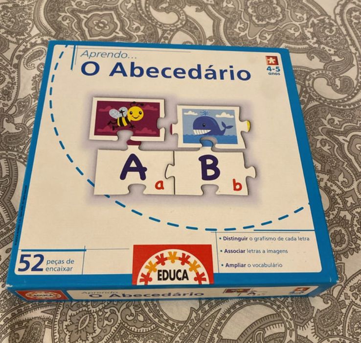 Jogo “aprendo o abecedario”