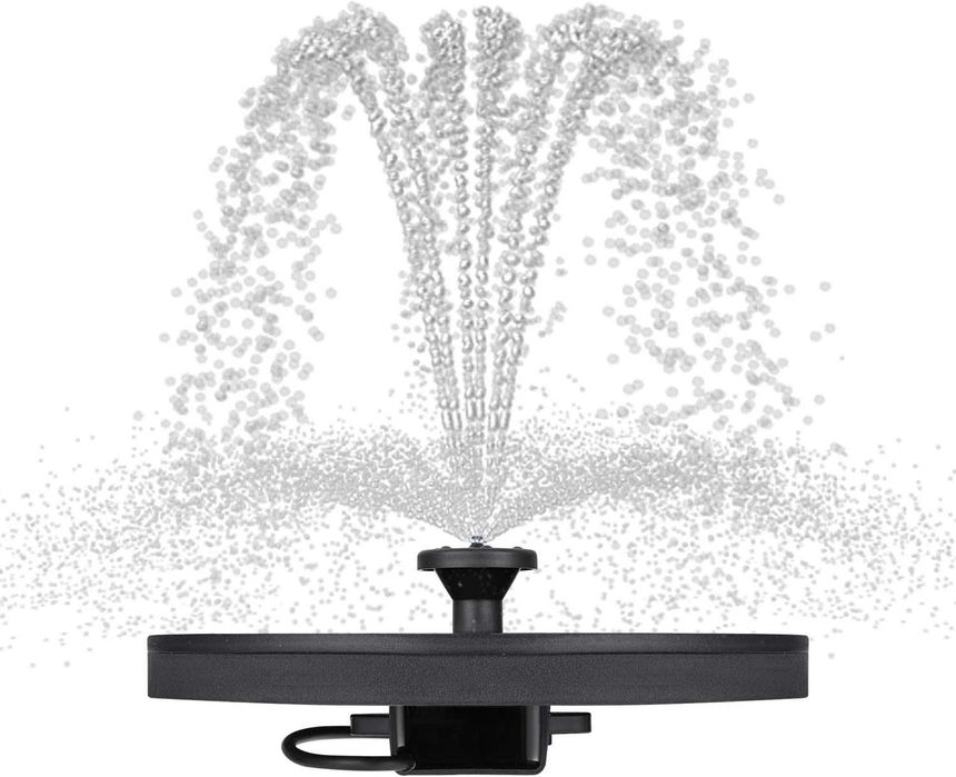 Mini Fonte de Água a Energia Solar