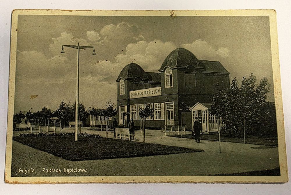 Przedwojenna Pocztówka  - Gdynia