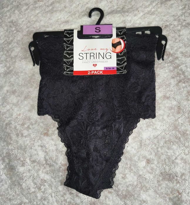 Dwupak stringów S Fancy underwear