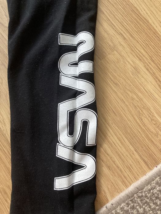 Legginsy czarne NASA/ rozmiar 146