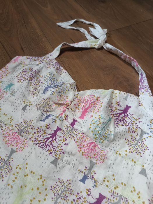 Sukienka letnia len, r. XL