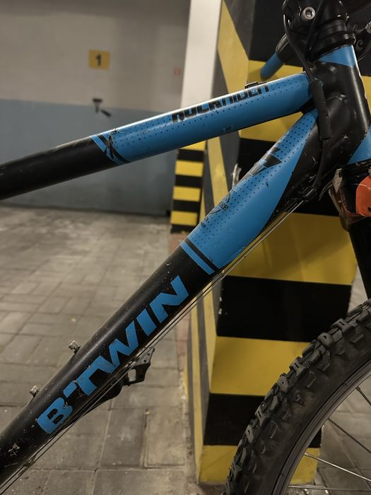 Rower 24 cale dzieciecy/mlodziezowy decathlon btwin rock rider 500