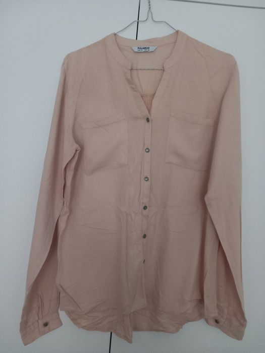 Blusas Pull&Ber e Conde Tam,S e M