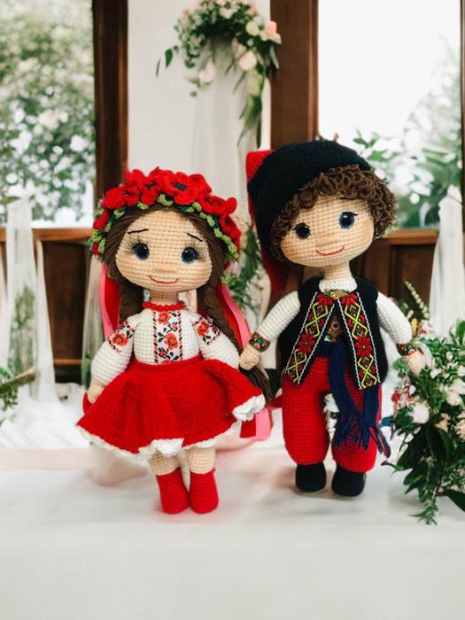 М'які іграшки в'язані гачком