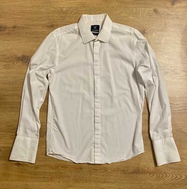 Koszula męska marki Pako Lorente - rozmiar 43/44, biała