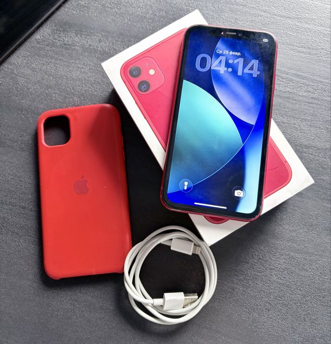 Iphone 11 red 64gb 2 sim: 6 000 грн. - Смартфоны / мобильные