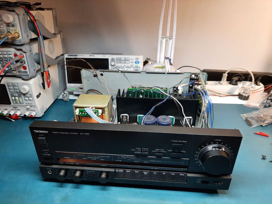 Technics SU-V90D zintegrowany wzmacniacz (serwis) Stargard • OLX.pl