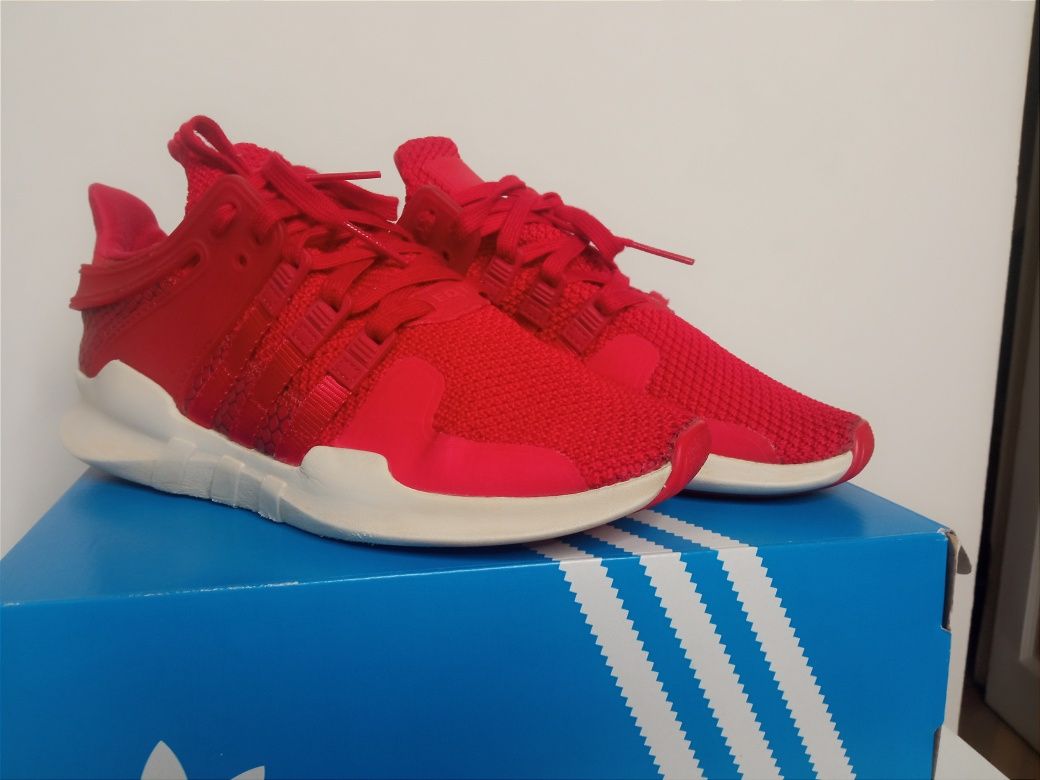 Adidas eqt adv support red sales