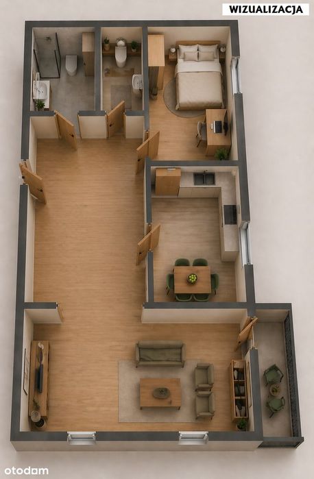 Mieszkanie 2 pokojowe, 2 piętro, 50 m2 Będzin!