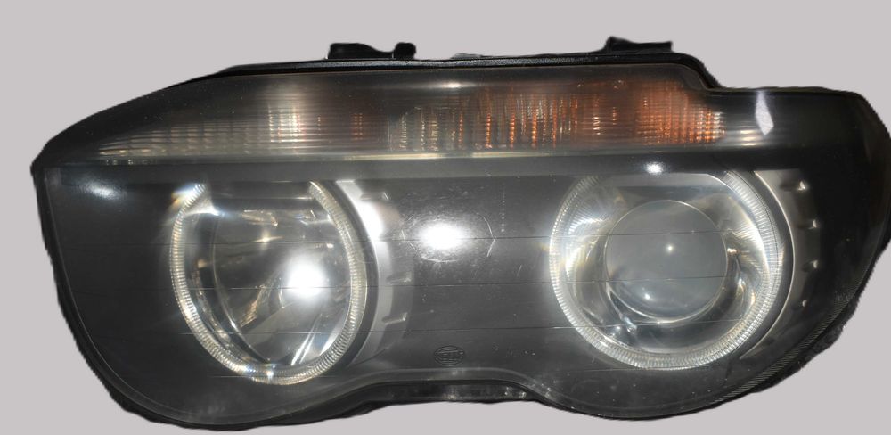 Farol esquerdo xenon Bmw E65
