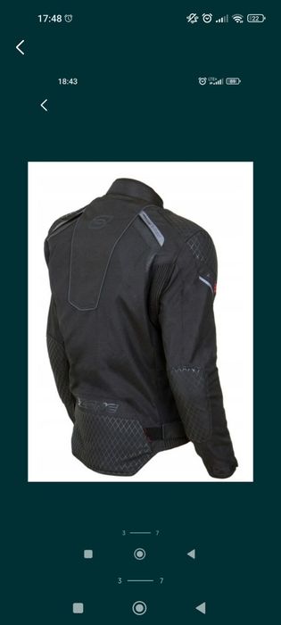 Rozmiar XS Kurtka kross jak nowa, OZONE, EDGE EVO BLACK