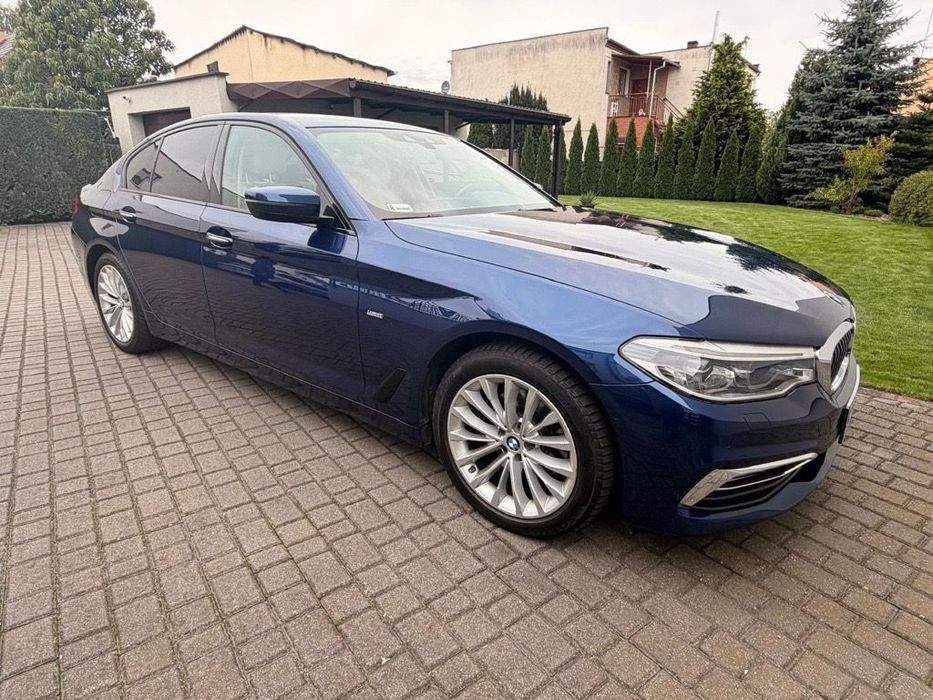 BMW Seria 5 BMW 520d G30 Luxury Line | automat | 190 KM | jasna skóra | 2017