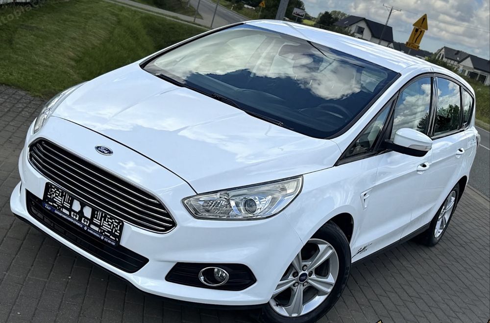 Ford S Max 2.0 2016 r Zarejestrowany Ubezpieczony Gotowy do jazdy