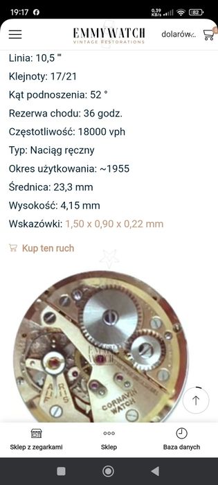 Zegarek męski Delbana